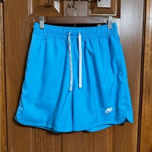 Nike Men's Sportswear Sport Essentials Woven Lined Flow Blue Shorts Size Small